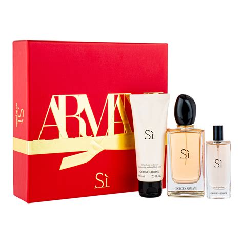 si giorgio armani set